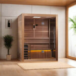 2 Person At Home Sauna | Golden Designs Hanko | Traditional Indoor Kit - Image 5