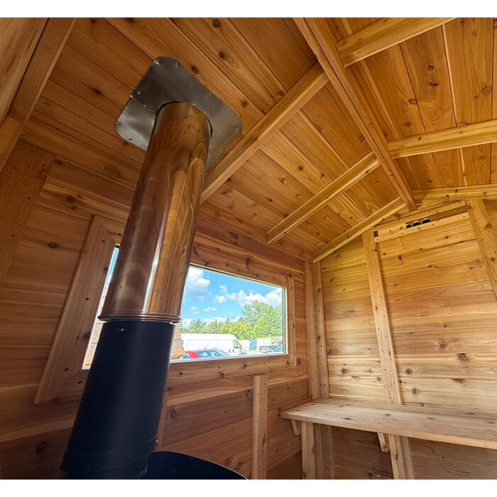 4 Person Nordheim Loki Outdoor Cabin Sauna | Fully Assembled - Image 20