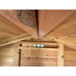 4 Person Nordheim Loki Outdoor Cabin Sauna | Fully Assembled - Image 21
