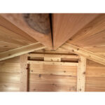 4 Person Nordheim Loki Outdoor Cabin Sauna | Fully Assembled - Image 23