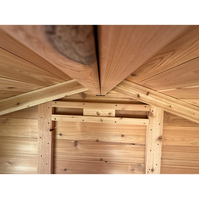 4 Person Nordheim Loki Outdoor Cabin Sauna | Fully Assembled - Image 23