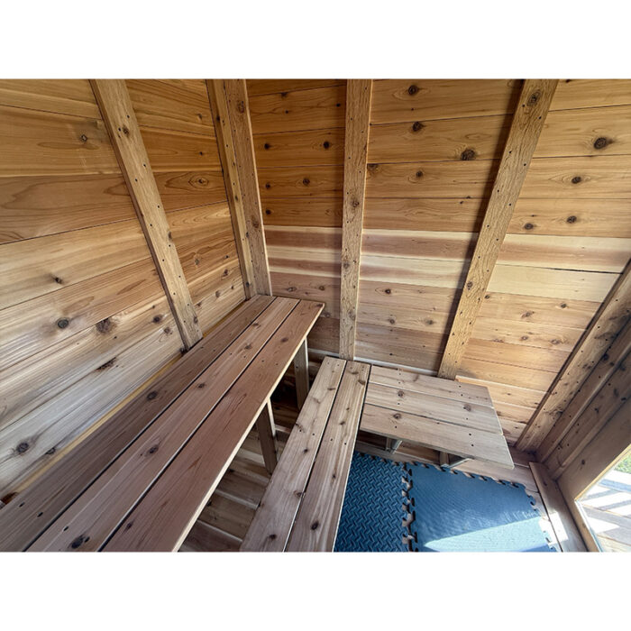 4 Person Nordheim Loki Outdoor Cabin Sauna | Fully Assembled - Image 32