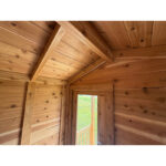 4 Person Nordheim Loki Outdoor Cabin Sauna | Fully Assembled - Image 34