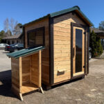 4 Person Nordheim Loki Outdoor Cabin Sauna | Fully Assembled - Image 6