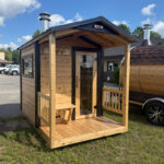 4 Person Nordheim Loki Outdoor Cabin Sauna | Fully Assembled - Image 3