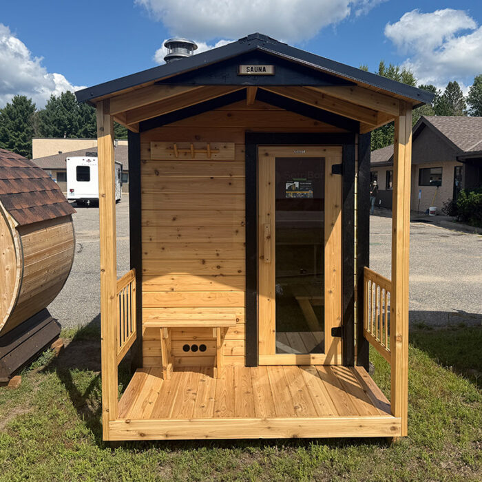 4 Person Nordheim Loki Outdoor Cabin Sauna | Fully Assembled - Image 4