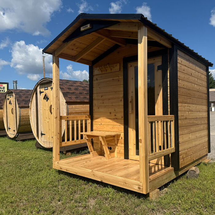 4 Person Nordheim Loki Outdoor Cabin Sauna | Fully Assembled - Image 5