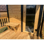 4 Person Nordheim Loki Outdoor Cabin Sauna | Fully Assembled - Image 25