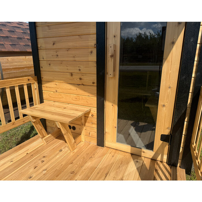 4 Person Nordheim Loki Outdoor Cabin Sauna | Fully Assembled - Image 25
