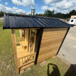 4 Person Nordheim Loki Outdoor Cabin Sauna | Fully Assembled - Image 26
