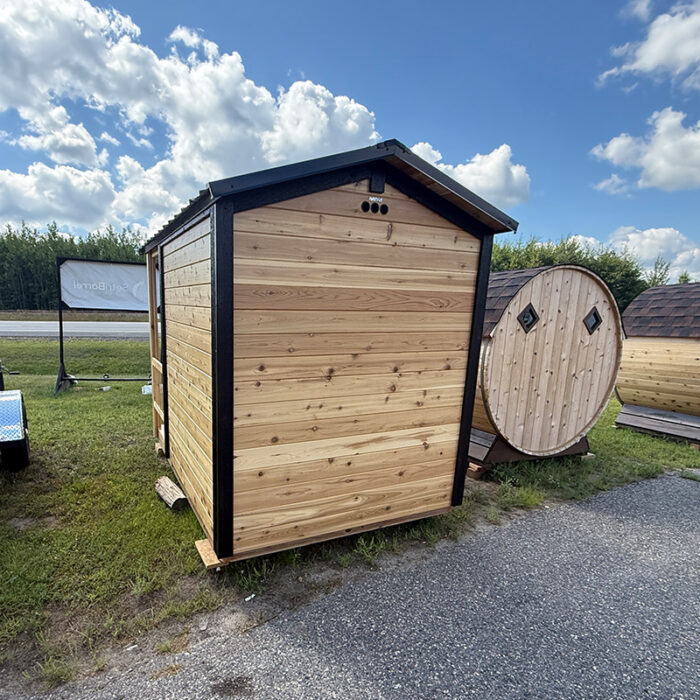 4 Person Nordheim Loki Outdoor Cabin Sauna | Fully Assembled - Image 29