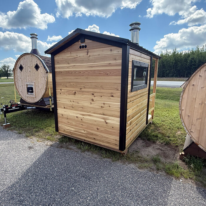4 Person Nordheim Loki Outdoor Cabin Sauna | Fully Assembled - Image 30