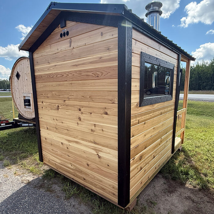 4 Person Nordheim Loki Outdoor Cabin Sauna | Fully Assembled - Image 31