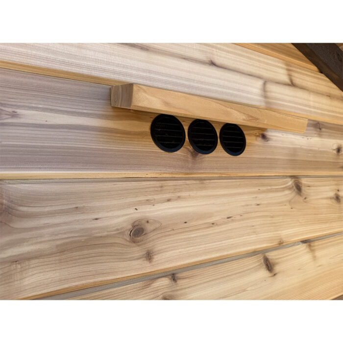 4 Person Nordheim Loki Outdoor Cabin Sauna | Fully Assembled - Image 22