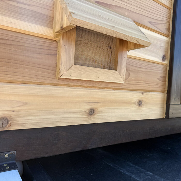 4 Person Nordheim Loki Outdoor Cabin Sauna | Fully Assembled - Image 24