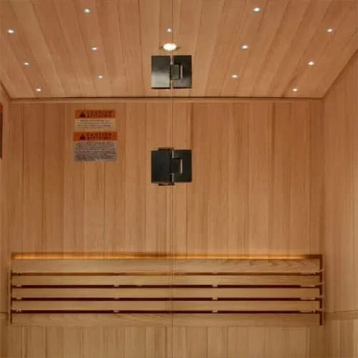 2 Person Home Sauna | Golden Designs Sundsvall | Traditional Indoor Kit - Image 6